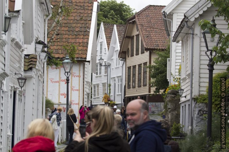 Øvre Strandgate dans le vieux Stavanger. Photo © André M. Winter