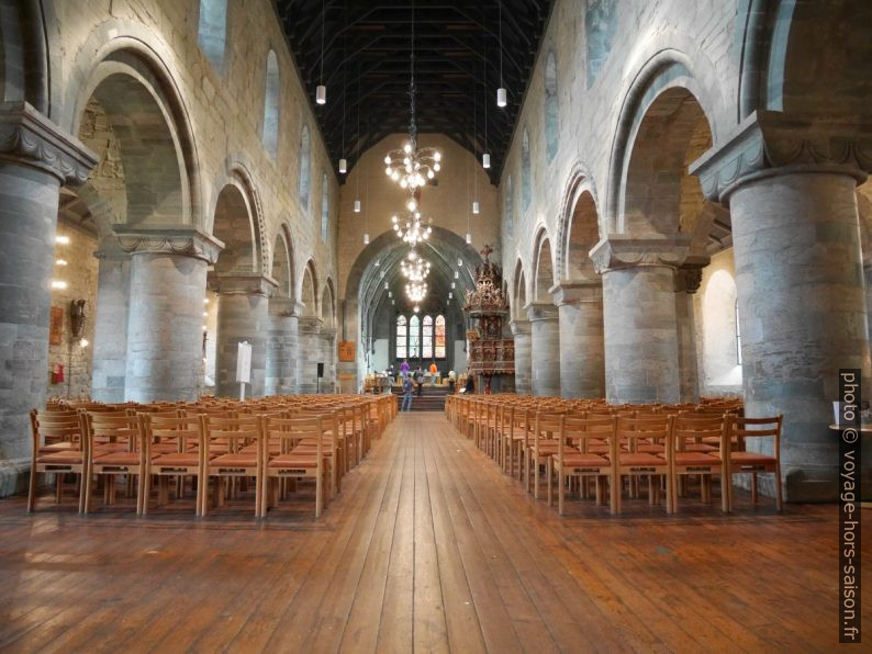 Nef de la Stavanger Domkirke. Photo © Nicolas Medwedeff