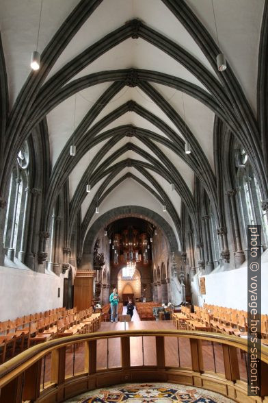 Chœur gothique de la cathédrale de Stavanger. Photo © André M. Winter