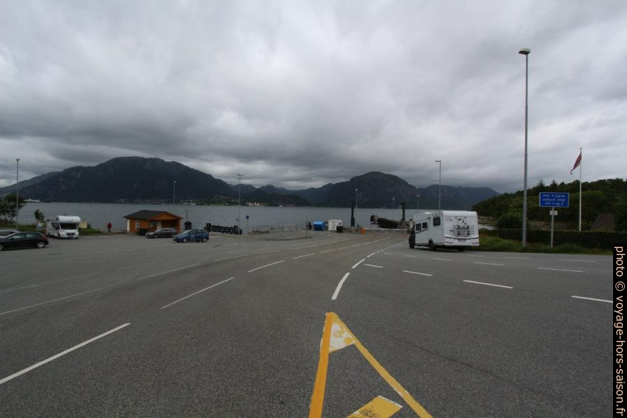 Embarcadère de Lauvvika sur le Høgsfjord. Photo © André M. Winter