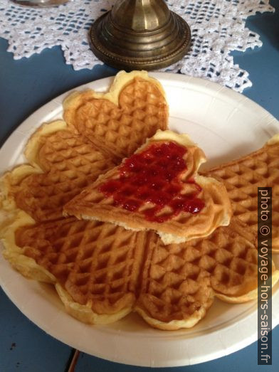 Gaufre chez Majorstuen. Photo © Alex Medwedeff