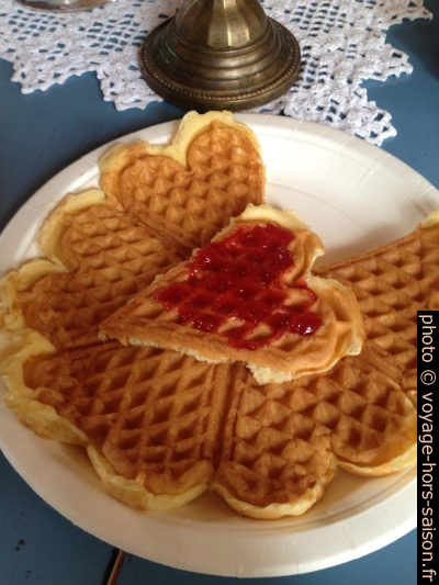 Gaufre chez Majorstuen. Photo © Alex Medwedeff