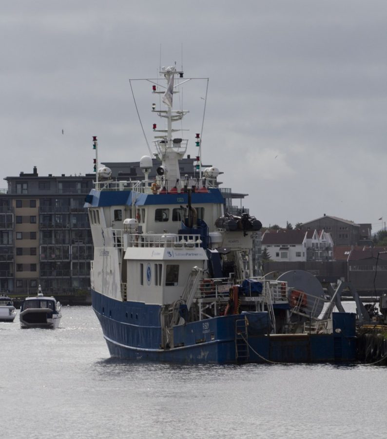 Bateau d'assistance à la plongée industrielle Risøy à Haugesund. Photo © André M. Winter
