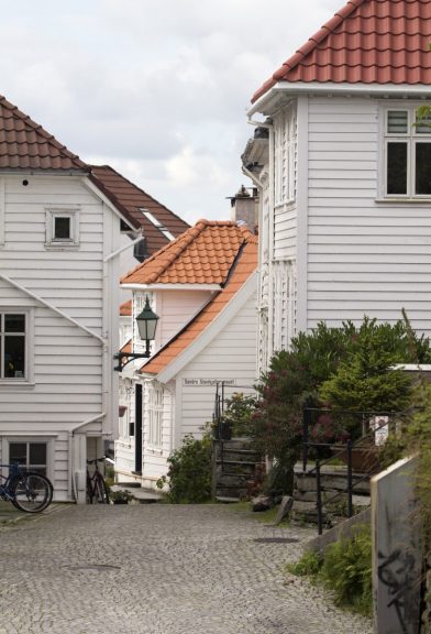 Maisons anciennes de Bergen. Photo © André M. Winter