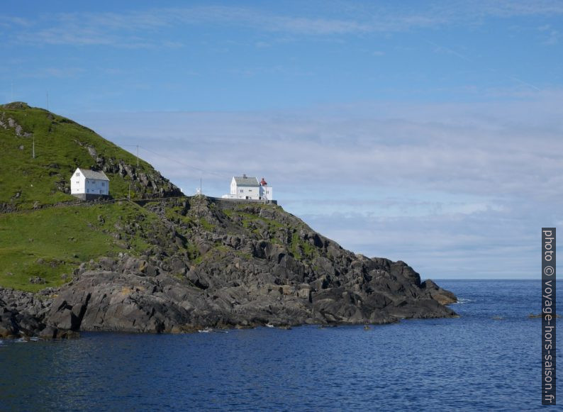 Le phare Kråkenes Fyr. Photo © Nicolas Medwedeff