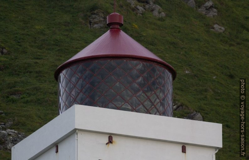 La grande lanterne du phare de Runde. Photo © André M. Winter