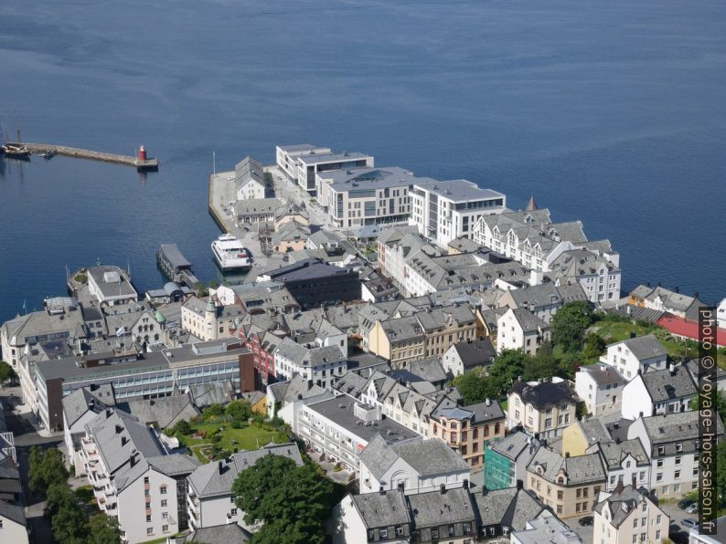 Presqu'île Skansen de Ålesund. Photo © Nicolas Medwedeff