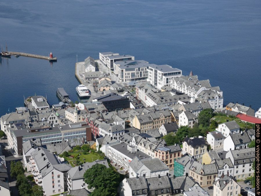 Presqu'île Skansen de Ålesund. Photo © Nicolas Medwedeff