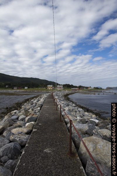 Jetée de Høgstein Lykt. Photo © André M. Winter