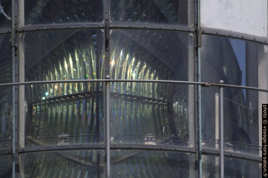Lentille de Fresnel de premier ordre du phare de Kullen. Photo © André M. Winter