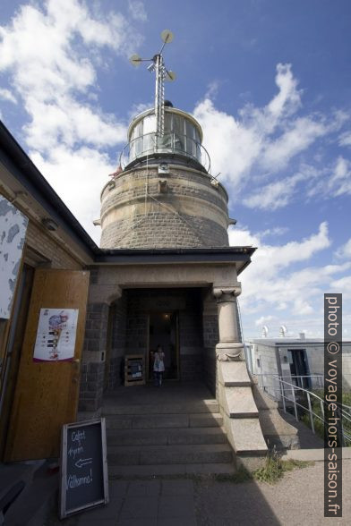 Entrée du phare de Kullen. Photo © André M. Winter