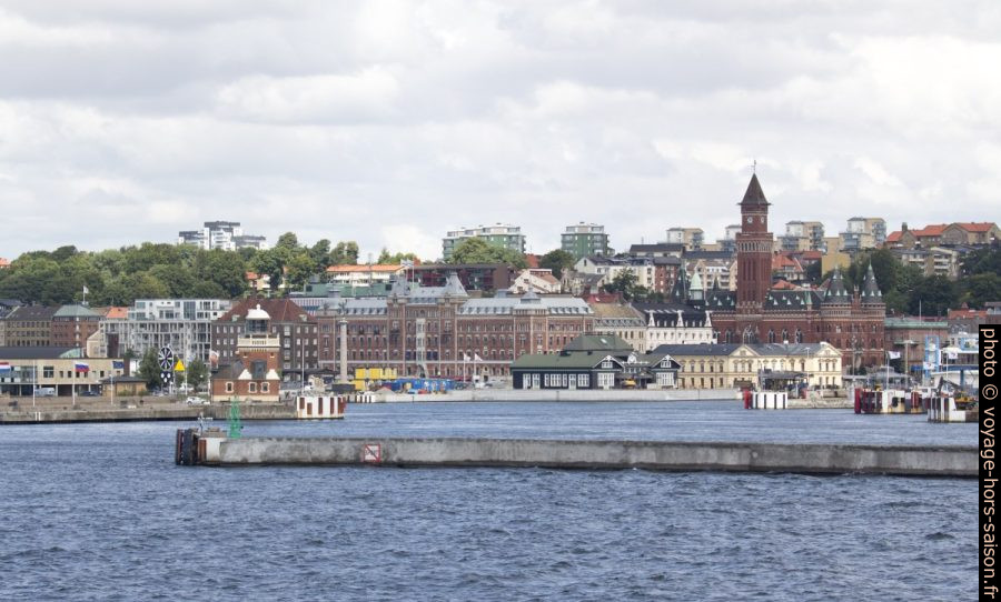 Helsingborg vue de la mer. Photo © André M. Winter