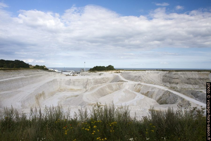 Mine de craie Stevns Kridtbrud. Photo © Alex Medwedeff