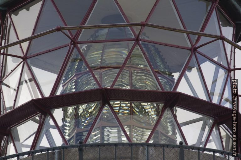 Lentille de Fresnel de Stevns Fyr. Photo © André M. Winter