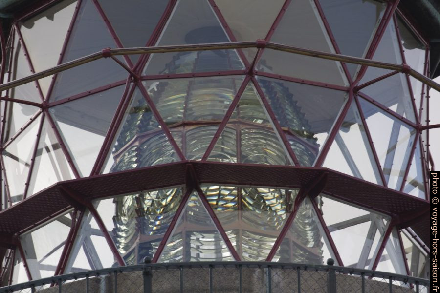 Lentille de Fresnel de Stevns Fyr. Photo © André M. Winter