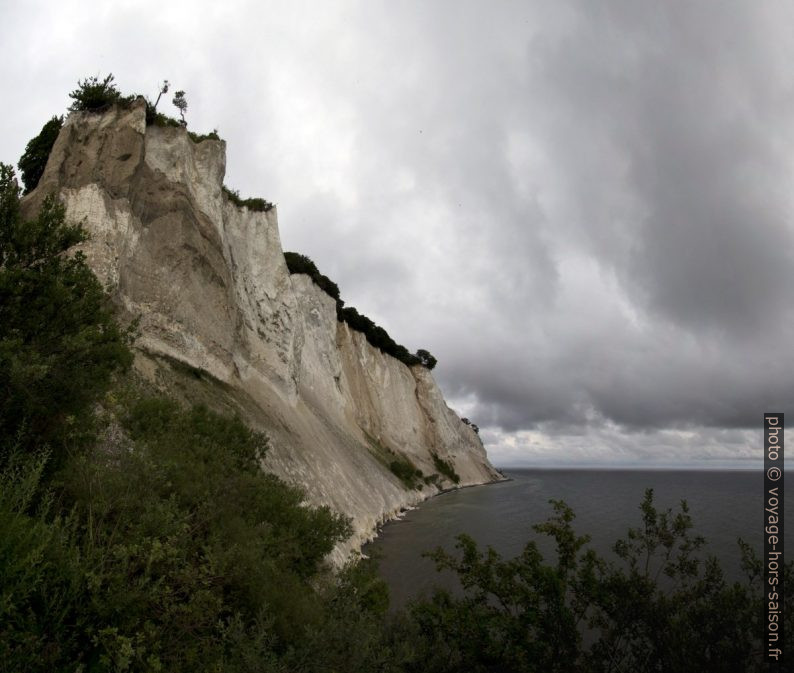 Falaises de craie de Møns Klint. Photo © André M. Winter