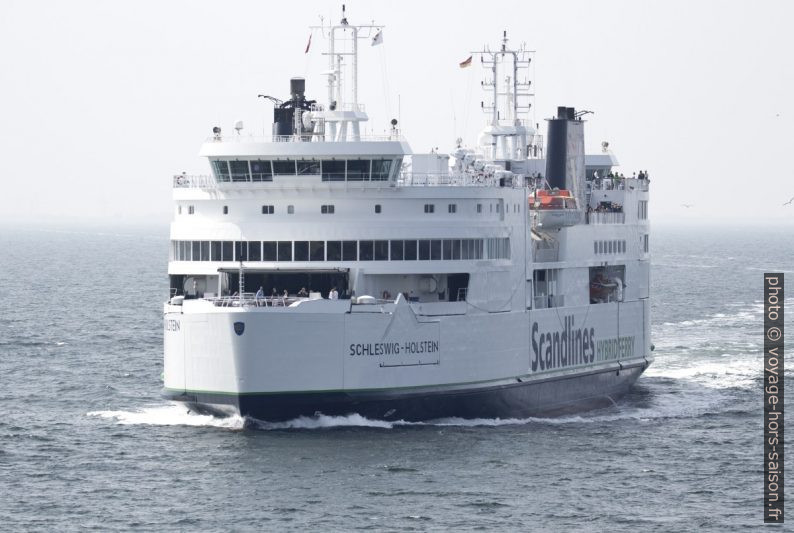 Ferry Schleswig-Holstein de Scandlines. Photo © André M. Winter