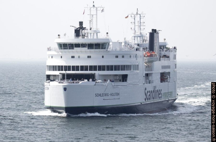 Ferry Schleswig-Holstein de Scandlines. Photo © André M. Winter