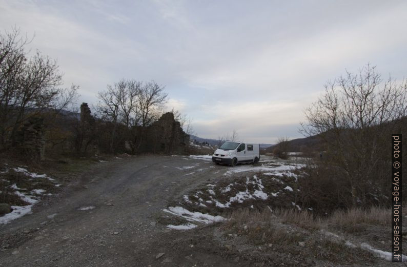 Notre trafic à l'emplacement près de Grondona. Photo © André M. Winter