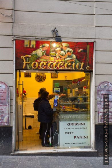 Focacceria Focaccia.... Photo © Alex Medwedeff