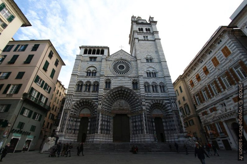 Cathédrale San Lorenzo de Gênes. Photo © André M. Winter