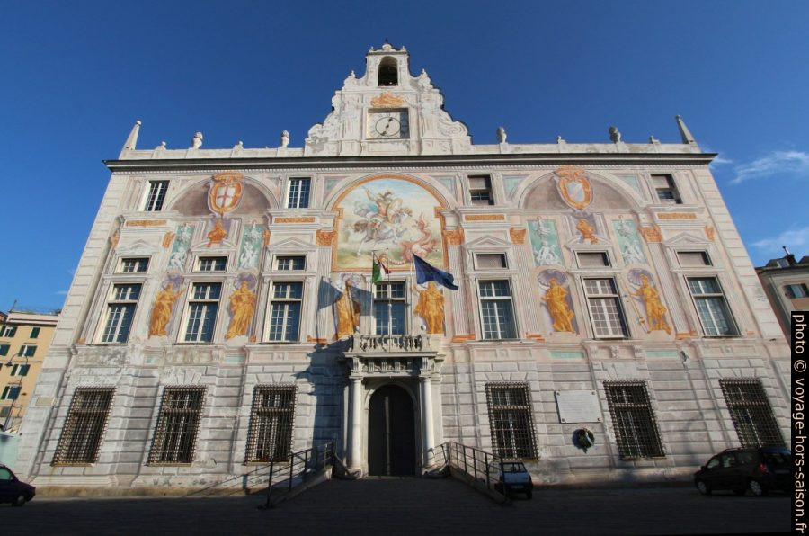 Palazzo San Giorgio à Gênes. Photo © André M. Winter