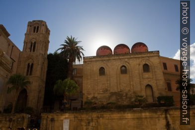 Façade latérale de la Chiesa di San Cataldo. Photo © Alex Medwedeff