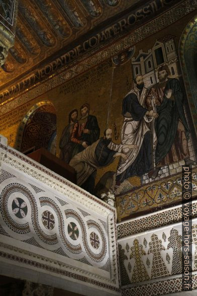 Chaire de la Chapelle Palatine à Palerme. Photo © Alex Medwedeff