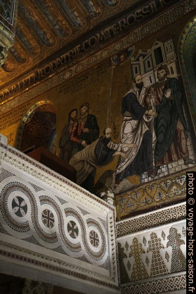 Chaire de la Chapelle Palatine à Palerme. Photo © Alex Medwedeff