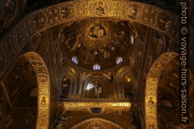 Coupole principale de la Chapelle Palatine. Photo © André M. Winter