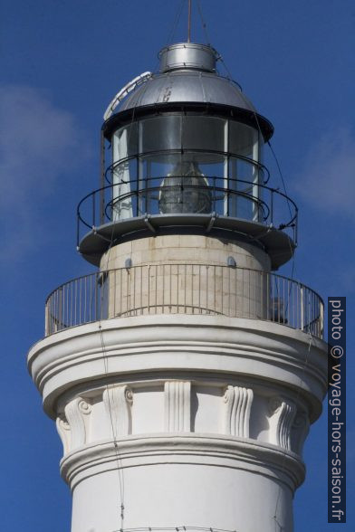 Lanterne du phare de Capo San Vito. Photo © André M. Winter