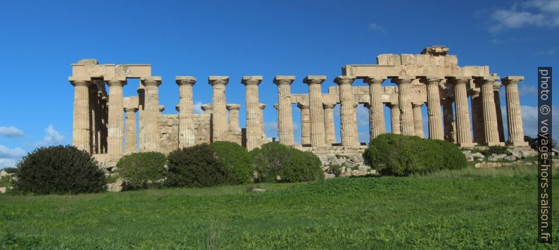 Temple E de Selinunte. Photo © André M. Winter