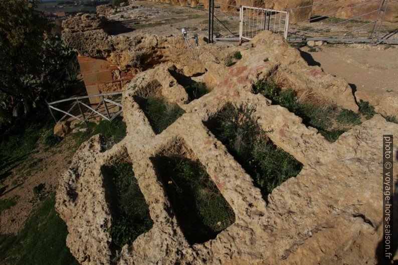 Tombes paléochrétiennes. Photo © André M. Winter