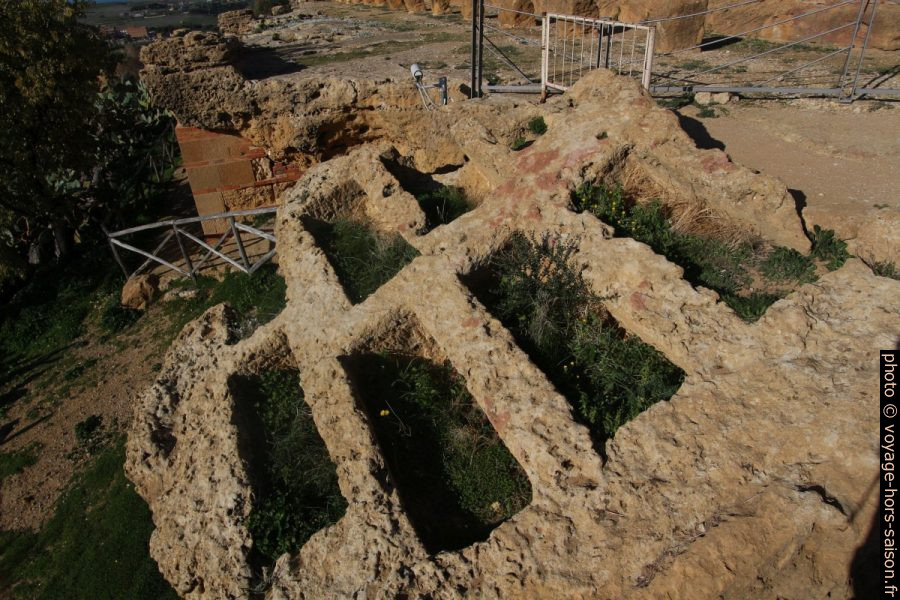 Tombes paléochrétiennes. Photo © André M. Winter