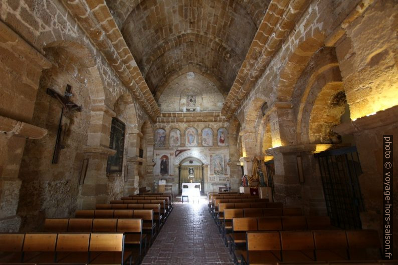 Nef de la chiesa di San Nicola à Agrigento. Photo © André M. Winter