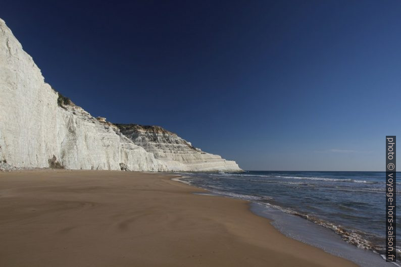 Falaise blanche de la Scala dei Turchi. Photo © Alex Medwedeff