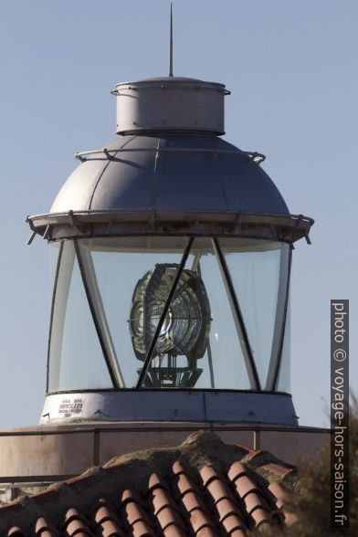 Lanterne du phare de Capo Rossello. Photo © André M. Winter