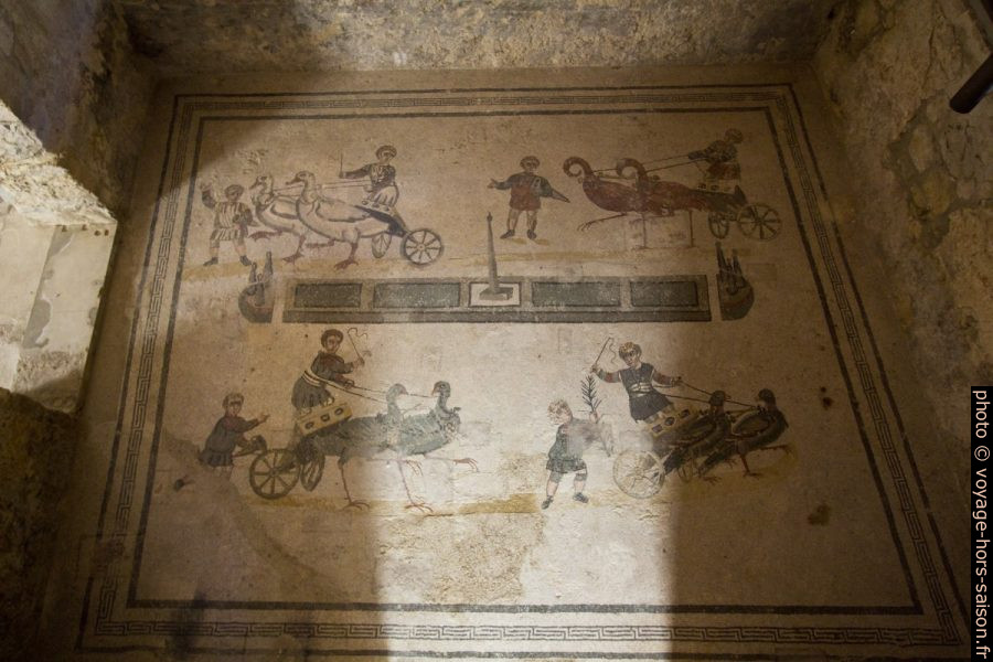 Vestibule du Petit Cirque dans les appartements au sud de la basilique. Photo © André M. Winter