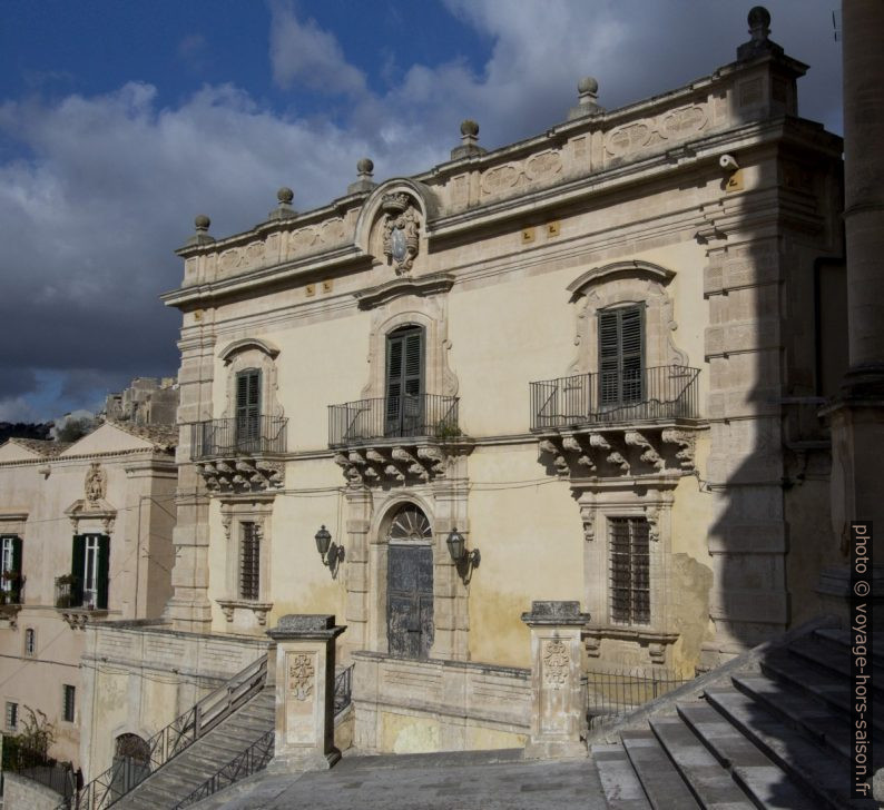 Palazzo Polara à Modica. Photo © André M. Winter