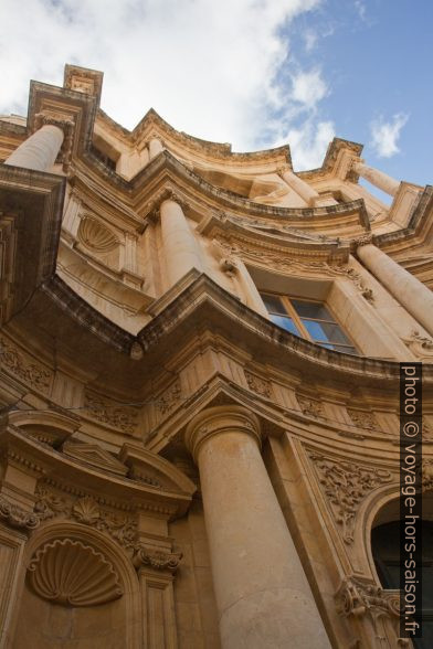 Façade baroque de la Chiesa di San Carlo. Photo © Alex Medwedeff