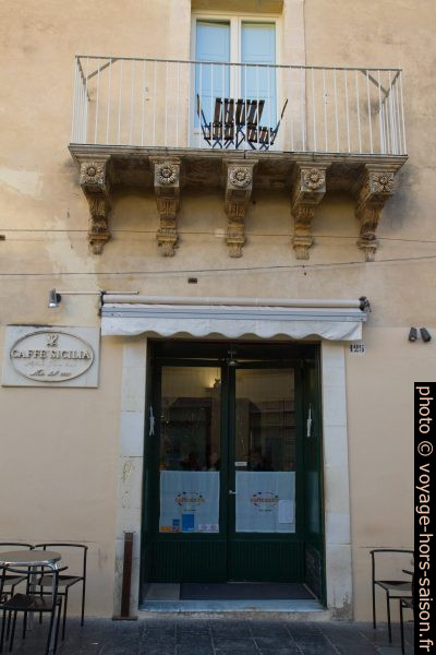 Caffè Sicilia à Noto. Photo © Alex Medwedeff