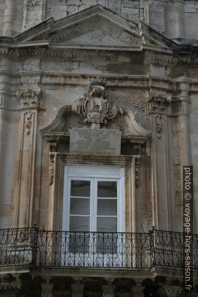 Balcon du Palazzo Beneventano del Bosco. Photo © Alex Medwedeff