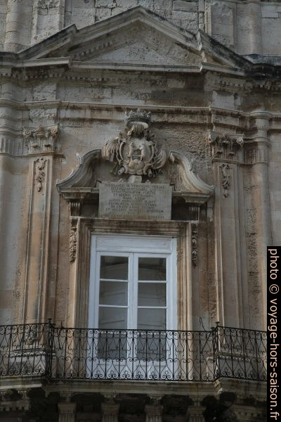 Balcon du Palazzo Beneventano del Bosco. Photo © Alex Medwedeff