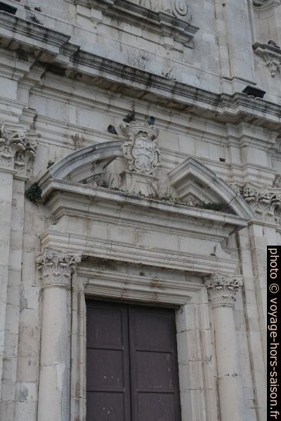 Façade principale de la Chiesa dello Spirito Santo. Photo © Alex Medwedeff