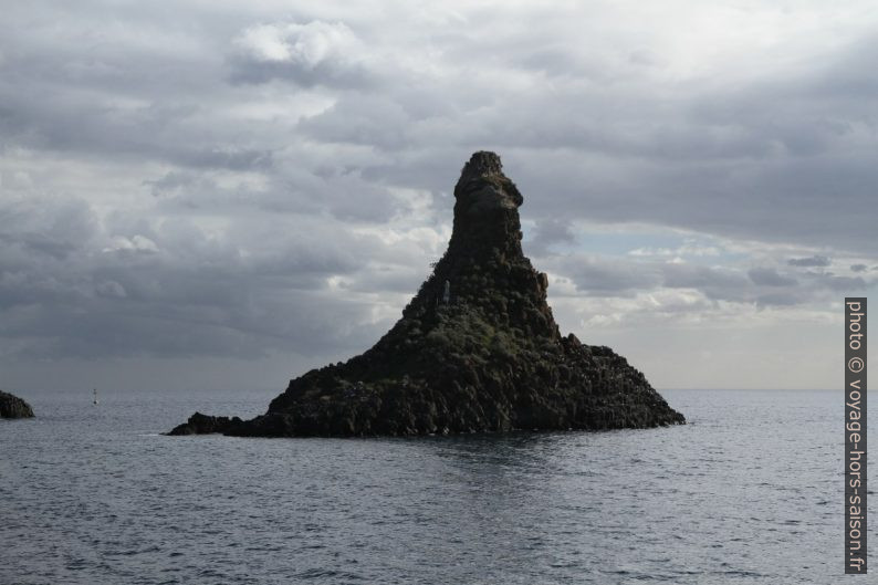 Faraglione grande delle Isole dei Ciclopi. Photo © Alex Medwedeff