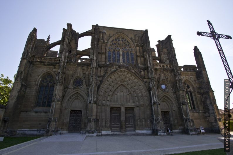 La façade occidentale de l'abbatiale de St. Antoine. Photo © Alex Medwedeff