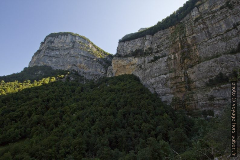 Le Pas de l'Écharrason dans le Cirque du Bournillon. Photo © Alex Medwedeff