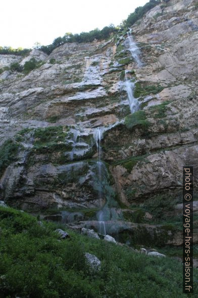 Cascade du Moulin Marquis. Photo © Alex Medwedeff