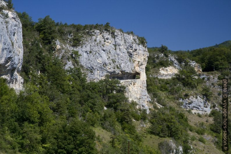 Tunnels de la route de Presles. Photo © Alex Medwedeff