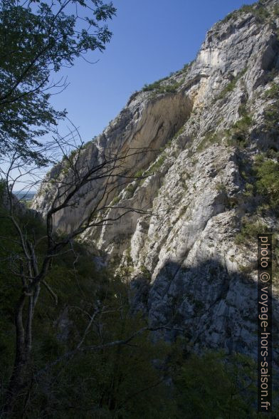 Paroi des Petits Goulets. Photo © Alex Medwedeff